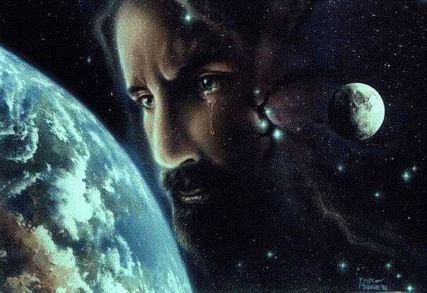 jesus pleure sur le monde